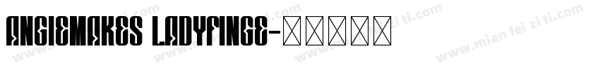 AngieMakes Ladyfinge字体转换